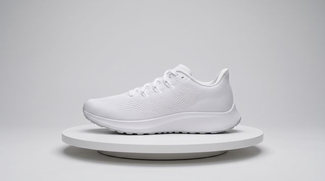 Running shoe scene used as the video input